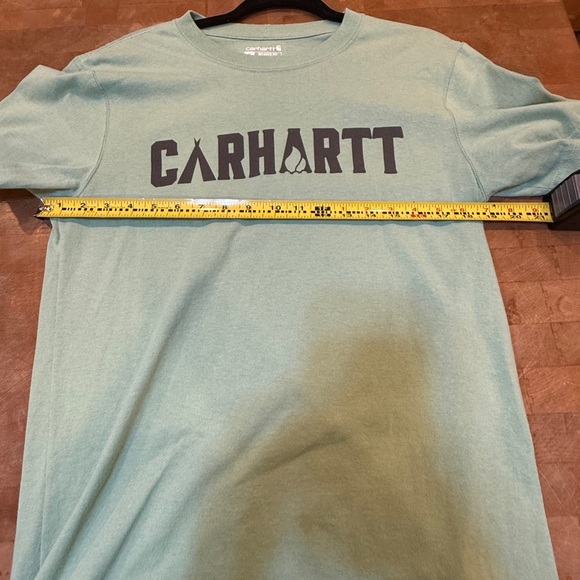 Carhartt Men's Mint Green Short Sleeve Tee SZ Small - Picture 8 of 14